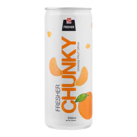 Fresher Chunky Orange Fruit Drink, 250ml