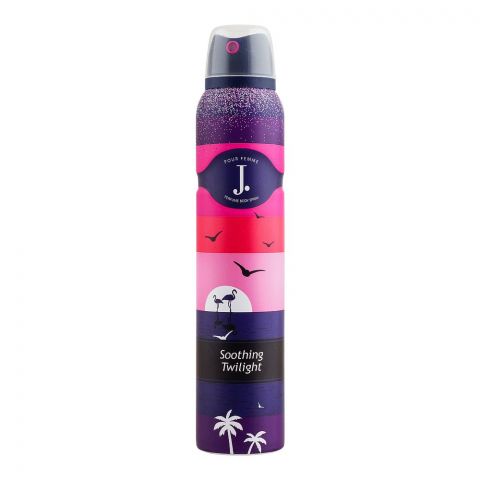 Junaid Jamshed J. Soothing Twilight Femme Perfume Body Spray, For Women, 200ml