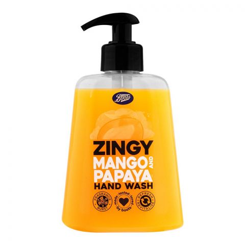 Boots Zingy Mango And Papaya Hand Wash, 250ml