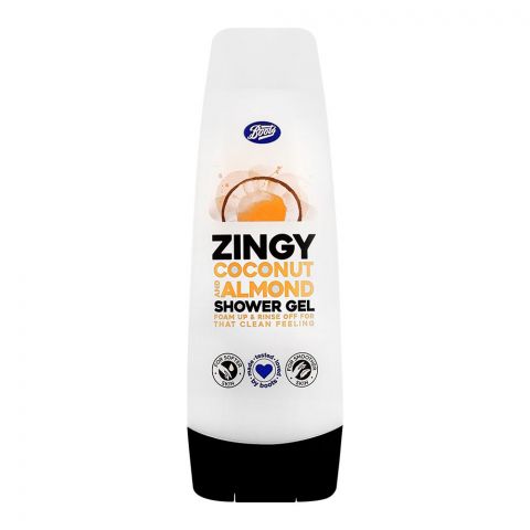 Boots Zingy Coconut And Almond Shower Gel, 250ml