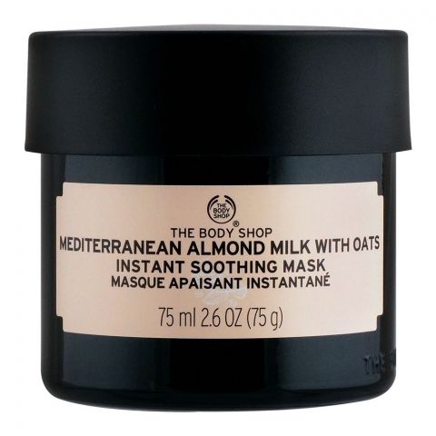 The Body Shop Mediterranean Almond Milk With Oats Instant Soothing Mask, 75ml