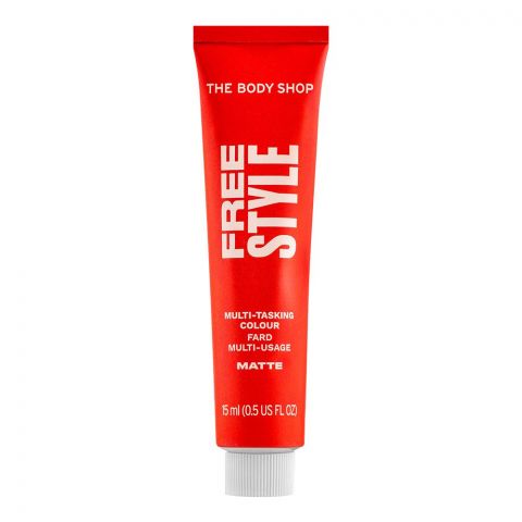 The Body Shop Free Style Matte Multi-Tasking Color Lips, Real, 15ml