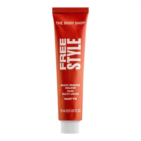The Body Shop Free Style Matte Multi-Tasking Color Lips, Flow, 15ml