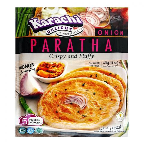 Karachi Delight Onion Paratha 5 Pieces