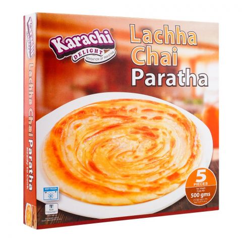 Karachi Delight Lachha Chai Paratha 5 Pieces
