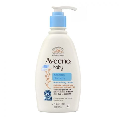 Aveeno Baby Eczema Therapy Moisturising Cream, 354ml