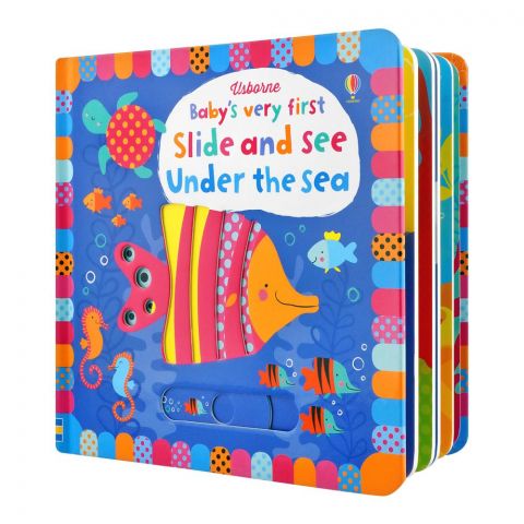 Usborne: Baby's Very First Slide & See Under The Sea, Book