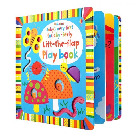 Usborne: Baby's Very First Touchy-Feely Lift-The-Flap, Book