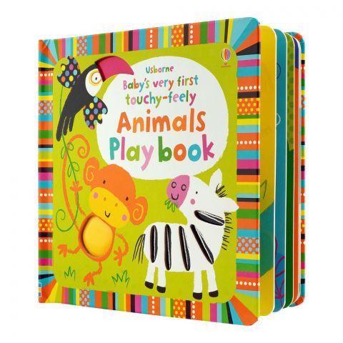 Usborne: Baby's Very First Touchy-Feely Animals Play, Book