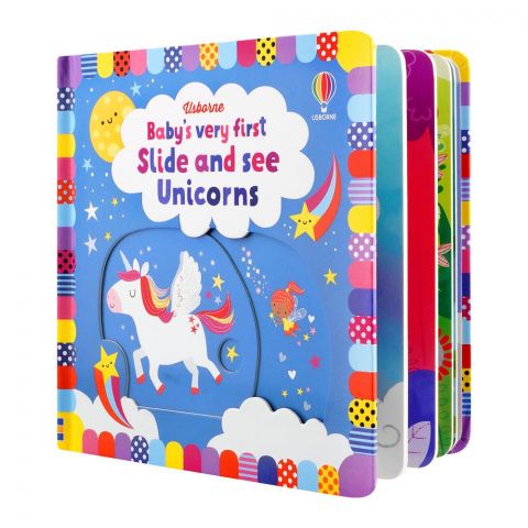 Usborne: Baby's Very First Slide & See Unicorns, Book