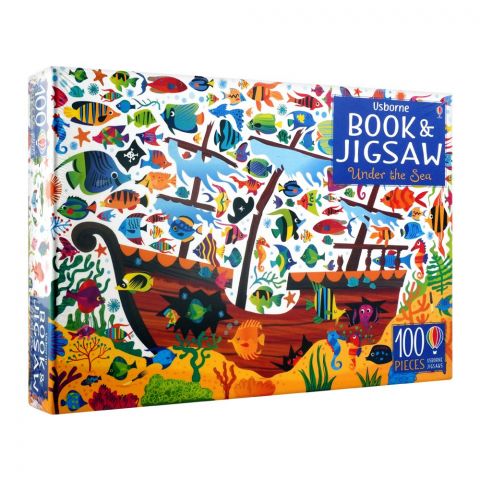Usborne: Book & Jigsaw Under The Sea