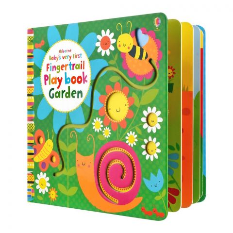 Usborne: Baby's Very First Finger Trail Playbook, Garden