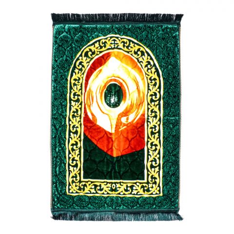 Red N Bed Hajar Al-Aswad Prayer Mat, Hadiya Gift Box, Green