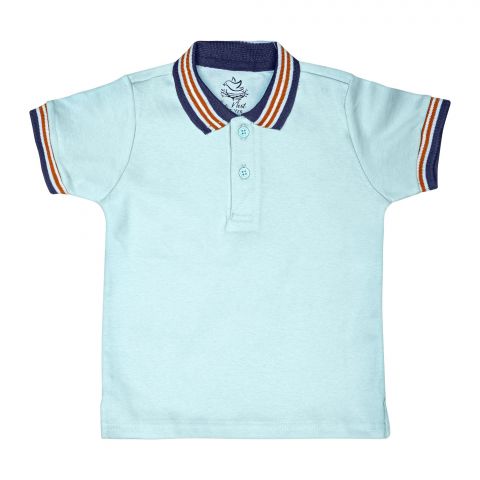 The Nest Summe23, Boys Polo Shirt With Yarn Dyed Collar/Cuff, 9136