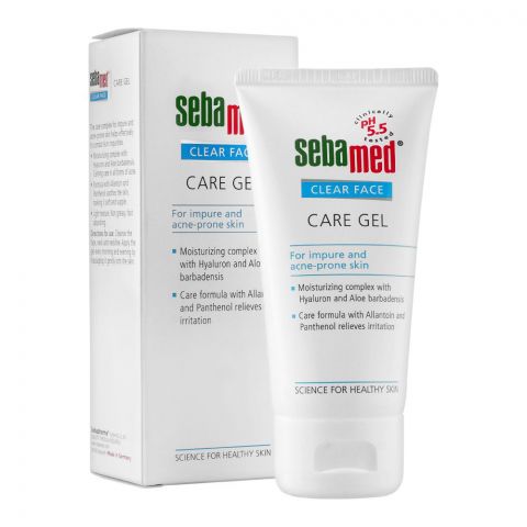 Seba Med Clear Face Care Gel, For Impure & Acne-Prone Skin, 50ml