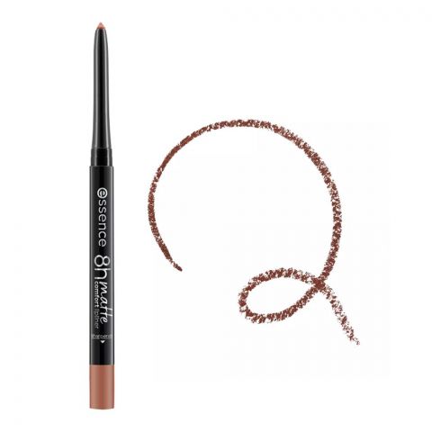 Essence 8 Hours Matte Comfort Lip Liner, Cinnamon Spice, 01