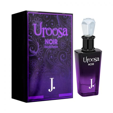 Junaid Jamshed J. Uroosa Noir Eau De Parfum, For Women, 50ml