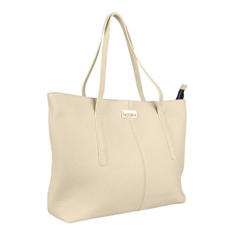 Basix Ladies Hand Bag 2, Brown