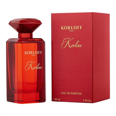 Korloff Korlove Eau De Parfum, For Women, 88ml