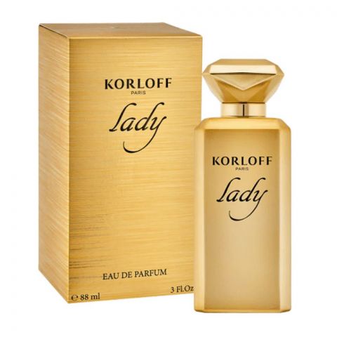 Korloff Lady Eau De Parfum, For Women, 88ml