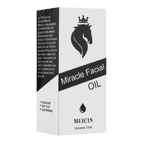 Muicin Miracle Facial Oil, 15ml