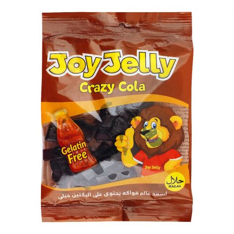 Joy Jelly Crazy Cola, Gelatin-Free, Pouch 80g