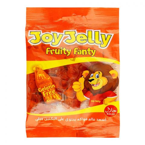 Joy Jelly Fruity Fanty, Gelatin-Free, Pouch 80g