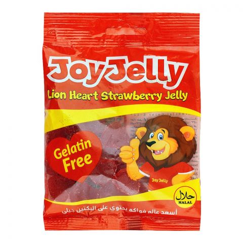 Joy Jelly Lion Heart Strawberry, Pouch 80g