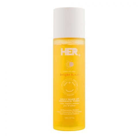 Her Beauty Bright B.A.E Halo All Day Daily Wakeup Radiance Tonic, 150ml