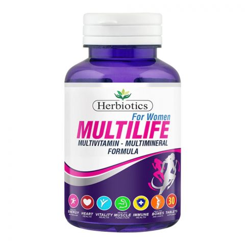 Herbiotics Multilife For Women, Dietary Supplement, 30-Pack