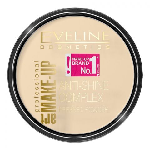 Eveline Anti-Shine Complex Pressed Powder, 30 Ivory, 14g
