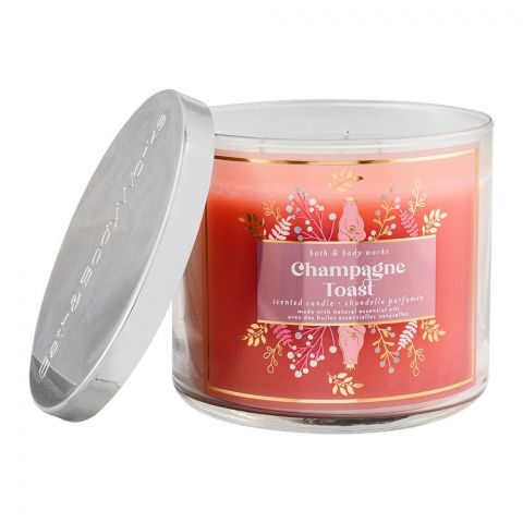 Bath & Body Works Champagne Toast Scented Candle, 411g