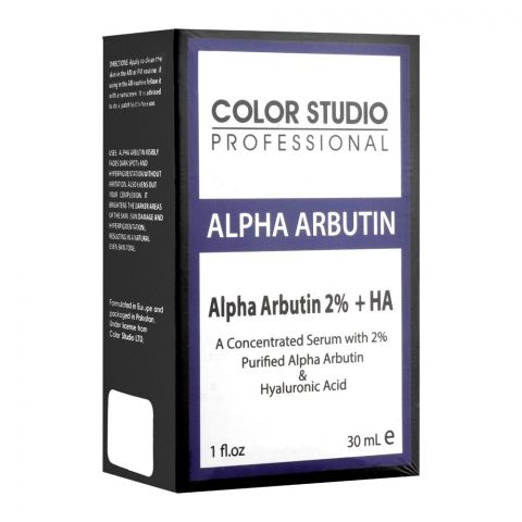 Color Studio Alpha Arbutin 2% + HA Serum, 30ml