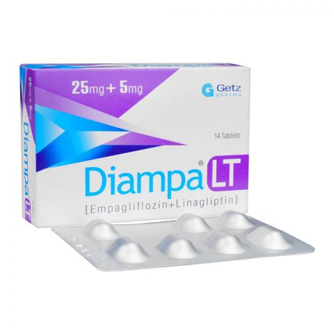 Getz Pharma Diampa-LT, 25mg+5mg, 14 Tablets