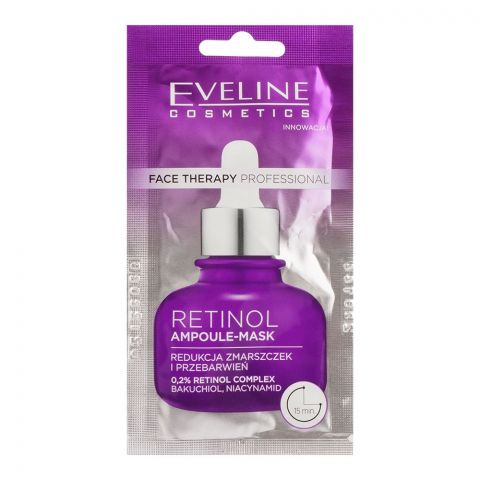 Eveline Face Therapy Professional Retinol Ampoule Mask, 8ml