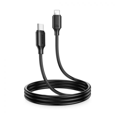 Joyroom 20W Type-C To Lightening Fast Charging Data Cable, 2m, Black, S-CL020A9