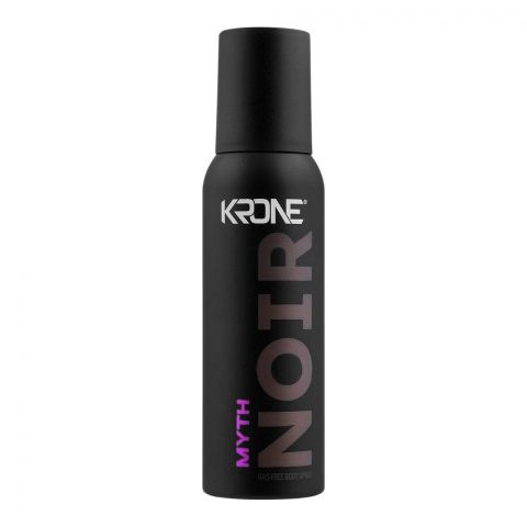 Krone Noir Myth Gas-Free Body Spray, For Men & Women, 120ml