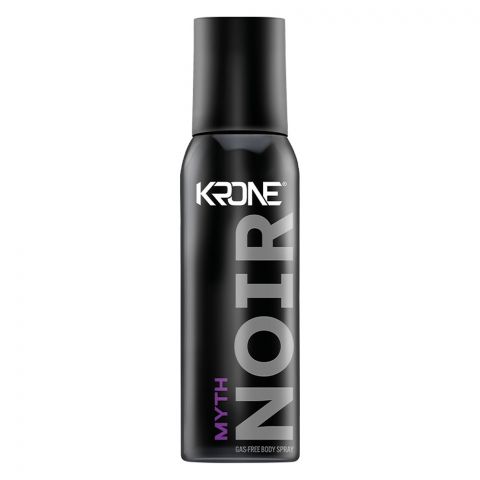 Krone Noir Myth Gas-Free Body Spray, For Men, 120ml