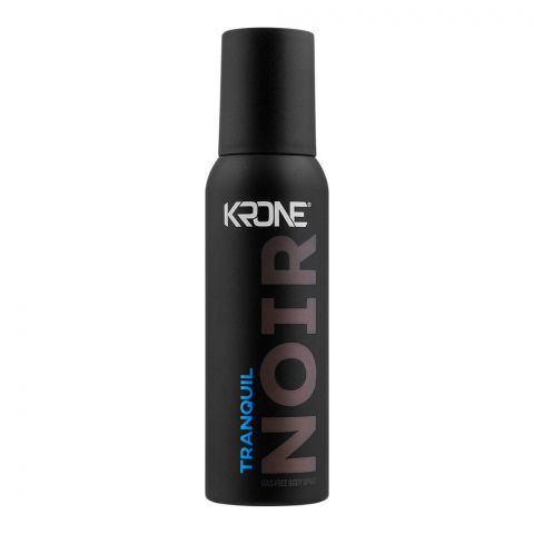 Krone Noir Tranquil Gas-Free Body Spray, For Men & Women, 120ml