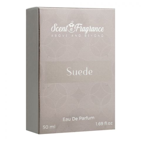 Scent n Fragrance Suede Eau De Parfum, For Men & Women, 50ml