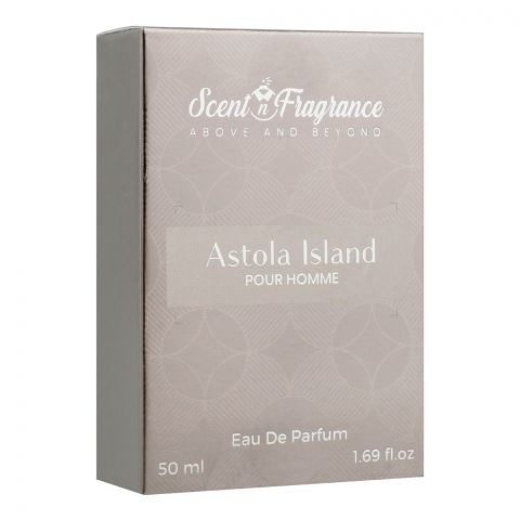 Scent n Fragrance Astola Island Pour Homme Eau De Parfum, For Men, 50ml