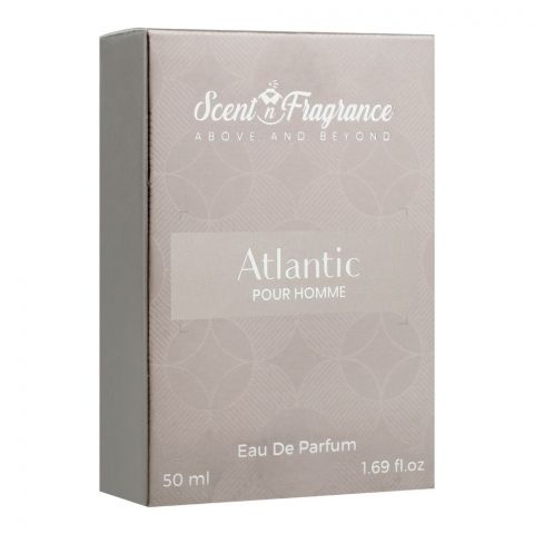 Scent n Fragrance Atlantic Pour Homme Eau De Parfum, For Men, 50ml