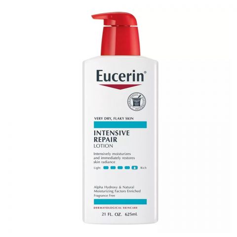 Eucerin Intensive Repair Very Dry Flaky Skin Lotion, Fragrance-Free, 625ml