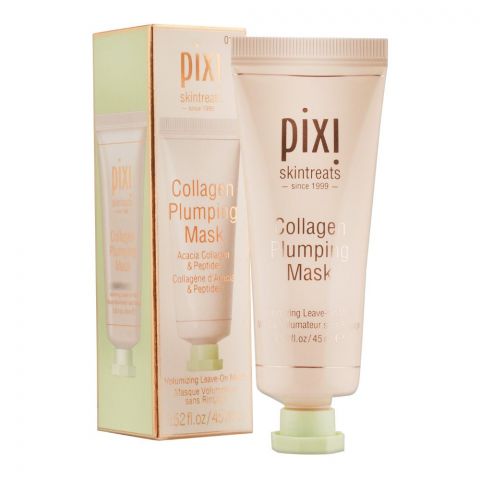 Pixi Skintreats Acacia Collagen & Peptides Collagen Plumping Volumizing Leave-On Mask, 45ml