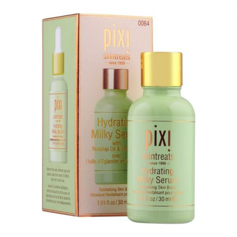 Pixi Skintreats Rosehip Oil & Vitamin C Hydrating Milky Serum, 30ml