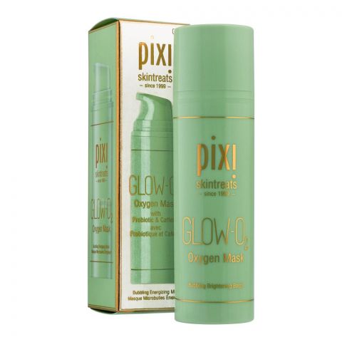 Pixi Skintreats Glow O2 Probiotics & Caffeine Bubbling Energizing Oxygen Face Mask, 50ml