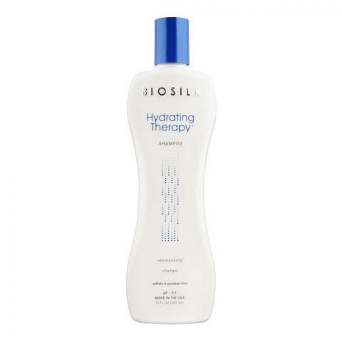 CHI Biosilk Hydrating Therapy Sulfate & Paraben Free Shampoo, 355ml