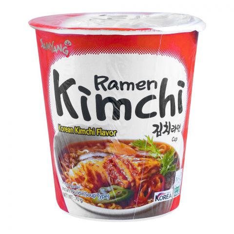 Samyang Korean Kimchi Ramen Cup Noodle, 70g