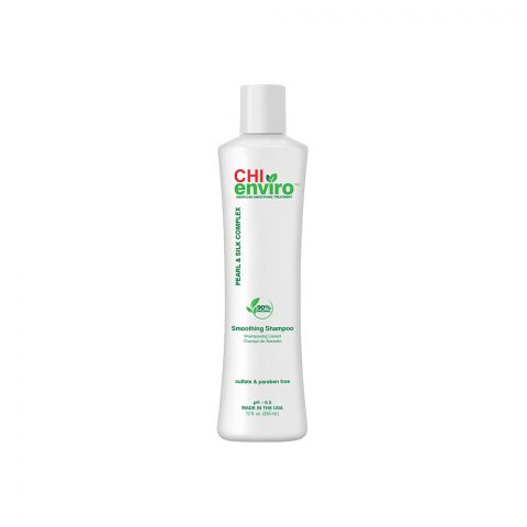 CHI Enviro Smoothing Shampoo, Sulfate & Paraben Free, For All Hair Types, 355ml