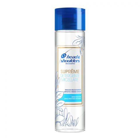 Head & Shoulders Supreme Detergente Micellare Pre-Shampoo, 250ml